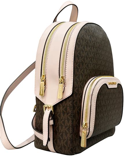 michael kors 35s2g8tb2b|Michael Kors Jaycee Medium Logo Backpack (Powder Blush) .